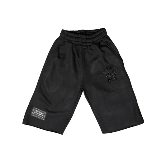 Black Property of Lost Ticket Shorts