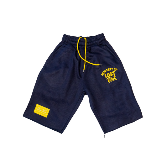 Navy Blue Property of Lost Ticket Shorts